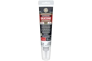 Waterproof Sealant with Enhanced Adhesion: GE Silicone Caulk White