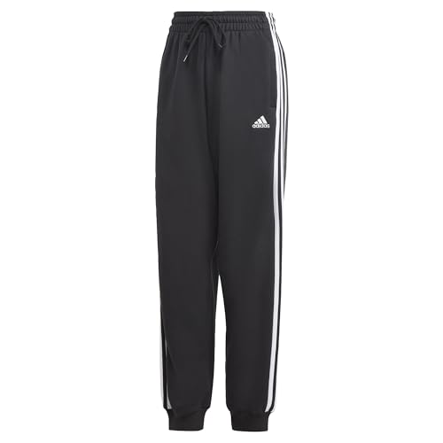 adidas Damen Essentials 3-Stripes French Terry Loose-Fit Pants,...