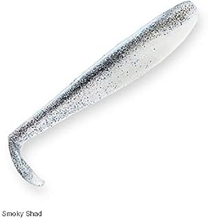 Z-Man SwimmerZ 4'' Smoky Shad 4 Pack Soft Plastic SWIM4-57 Bass Barramundi