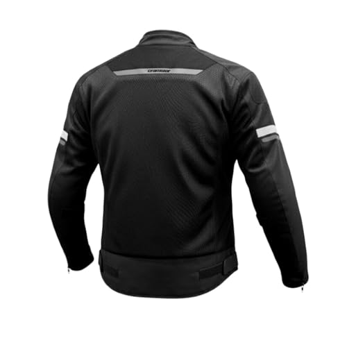 Image of Cramster by Rynox Breezer Jacket - Motorcycle Riding Jacket | Impact Protection | Abrasion Resistance