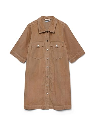 Robe Courte en Velours côtelé VERO MODA parfaite pour un look d'automne branché