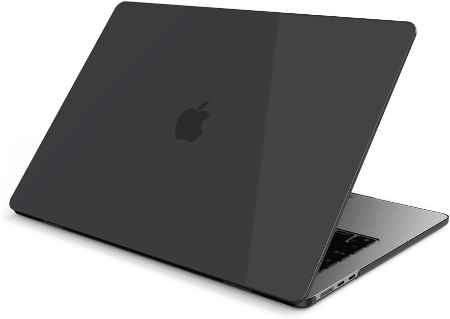 CASOSHIELD Compatible with MacBook Air 15 inch Case 2023 2024 New M3 M2 Ultra Thin Armor Protective Hard Shell Matte Cover for Laptop Model A3114 A2941 (Crystal Black) (B0CCJ1WNVM) Amazon Price History, Amazon Price Tracker