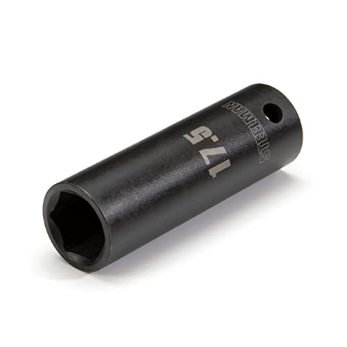 Image of Steelman 61020 17.5mm x 1 /2-Inch Drive Thin Wall Deep Impact 6-Point Socket