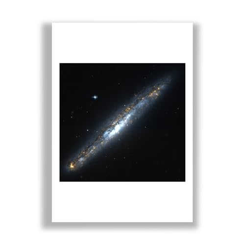 Impression d'art NGC 5775 Hubble Télescope Spiffing Prints papier premium semi-brillant