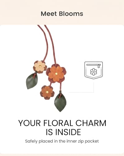 LOVEVOOK Floral Charm Tote Bag