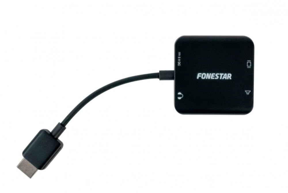 FONESTAR FO-442HA Extractor DE Audio para HDMI Salida ÓPTICA SPDIF TOSLINK Y Jack 3.5mm