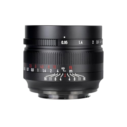 �݊���Canon RF Fujifilm XF Micro 4/3 50mm F0.95 APS-C �}�j���A���t�H�[�J�X����a�v���C�������Y R50 R7 X-T50 �ɑΉ�(E-card)