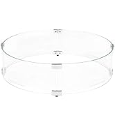Celestial 23" x 6" Round Flame/Wind Guard, fits Celestial 19” Round Fire Pit Burner Pans for Gas ...