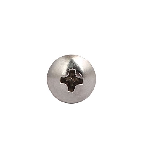 Tornillo autorroscante M4x40mm acero inoxidable 316 10pcs miniatura 3
