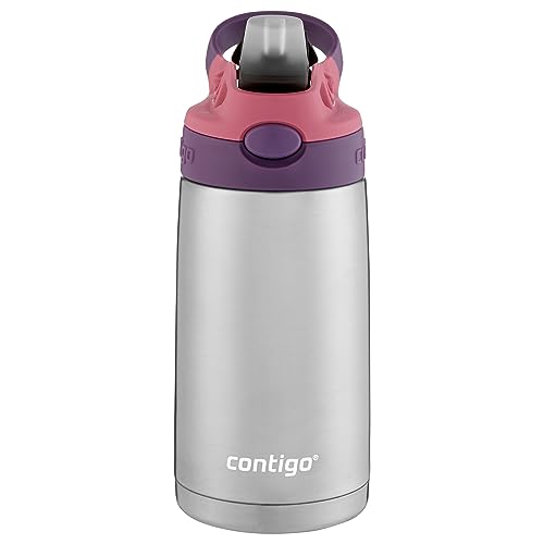 Garrafa Térmica Infantil Autospout 384ml Rosa Contigo