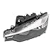 For BMW 2012-2015 F30 320i 328i 328d 335i Base Sedan NON-xDrive/M sport Models Front Halogen Headlight Assembly, Left Driver Side Head Lights Clear Lens, Direct Replacement (Left)