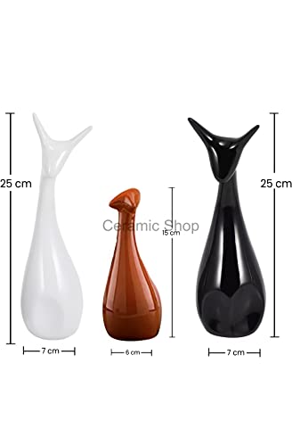 Image of Ceramic Shop (Deer Family Brown - 1)