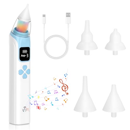 PLLYPE Nasensauger Baby, Elektrisch Nasensauger, Automatisch Nasal...