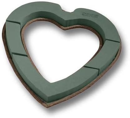 Mache Open Heart Floral Foam MaxLife 2 per Pack, 2 Packs per case (12")