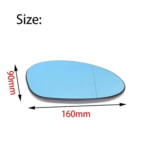 Verre rétroviseur aile porte chauffée BMW 1er 3er E82 E88 E90 E91 E92 E93 E46 M3 - 5
