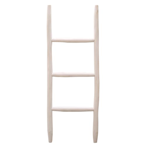 Marrakesch Boho Deko Dekoleiter aus Holz 92cm Handtuchleiter...