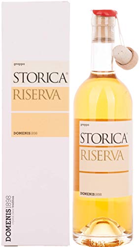 Domenis 1898 STORICA RISERVA Grappa 50% Vol. 0,5l in Giftbox Cover