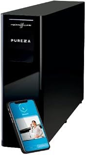 HydroLuxe Sistema de Purificación de Agua con Hidrógeno, Filtro de Agua y Dispensador, Negro