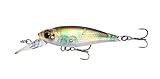Owner American MS50-11 ultiva Mira Shad Crankbait, 2', 1/8 oz, Sz 10 Hooks