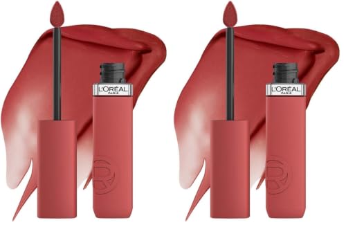 Image of L'Oreal Paris Infallible Matte Resistance Liquid Lipstick, 645 Crush Alert (Pack of 2)