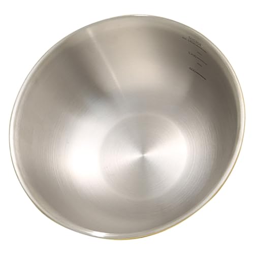 TOPBATHY Batidor de con escala cozinha kitchen plant pot mixing bowl bowls alimento cesta plato nimiedad bastidores cuenco de sopa de acero inoxidable vajilla de cocina olla de sopa