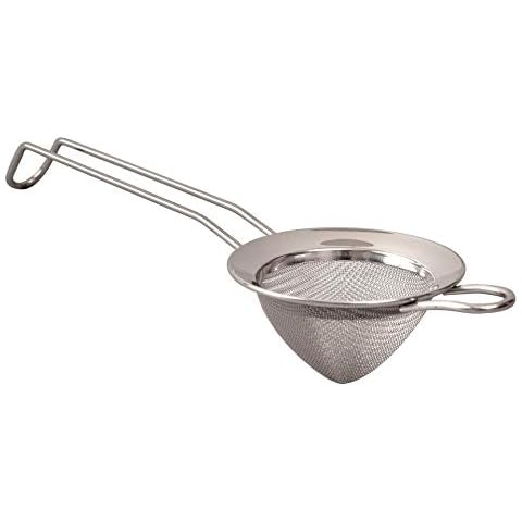 Beaumont 3730 Fine Mesh Strainer, Silver Cover