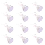 NUOBESTY Globo Decoración 12Pcs Metallic Wraped Weight Pesss Aluminio Foil Blowoon Bloque de Peso para La Decoración de La Fiesta de Cumplea?os de La Boda (Colorido) Accesorios Cubiertos