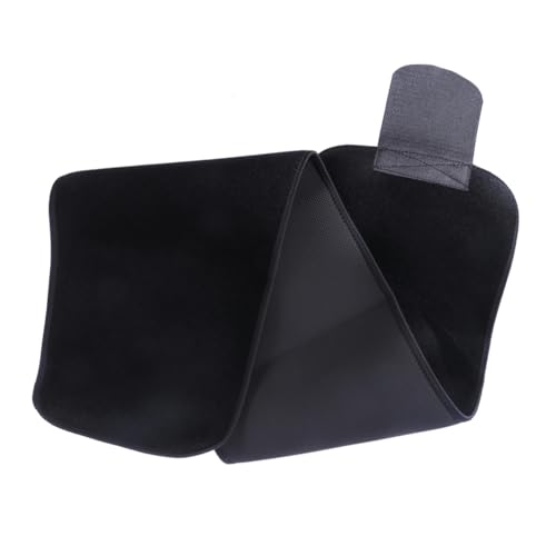 Didiseaon Waist Support Belt Breathable Back Strap Lumbar Brace Strap Adjustable Waist Support Back Support Belt Black