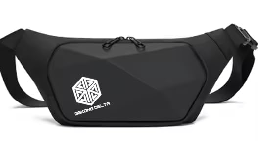 Mekong Delta The Getaway CrossbodyBag Black (blue)4