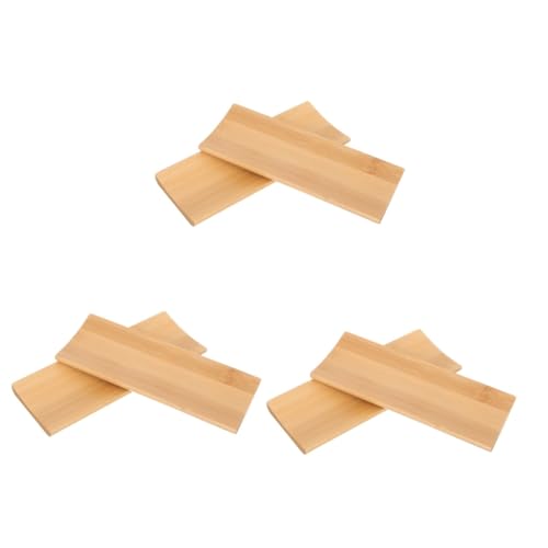 Set de 3 platos de sushi de bambú ULTECHNOVO miniatura 1