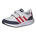 Produktbild adidas Unisex Kinder Run 70s Sneakers, Ftwr White/Vivid Red/Dark Blue, 29 EU