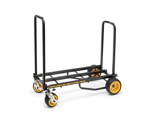 Rock-N-Roller R14G (Mega Ground Glider) 8-in-1 Folding Multi-Cart/Hand Truck/Dolly/Platform Cart/42" to 60" Telescoping Frame/700 lbs. Load Capacity, Black by Rock-N-Roller - Image 2