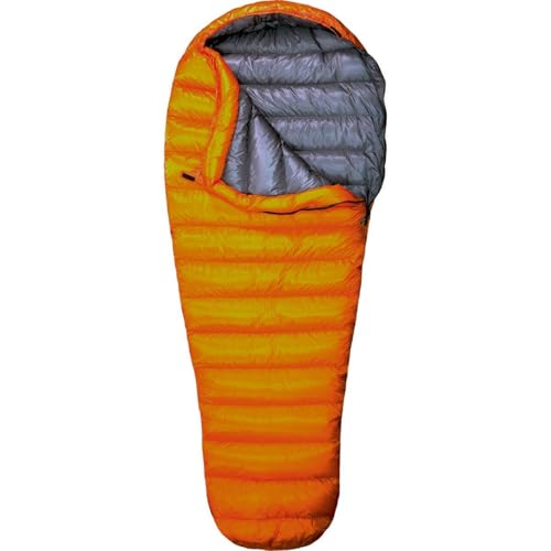 Western Mountaineering Flylite 34F Degree Down Sleeping Bag Orange/Grey Regular