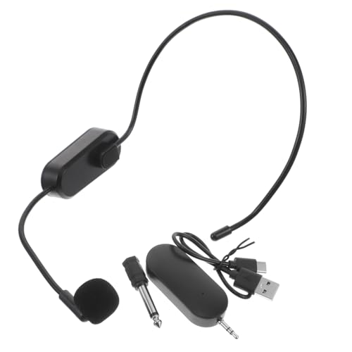 SUPVOX Microphone Sans Fil Pour Enseignants Casque Pratique Pour Parler Public Système Stable Pour École Et Performances