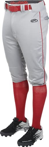 Rawlings Launch Series Knicker Baseballhose, paspeliert, Erwachsenengrößen