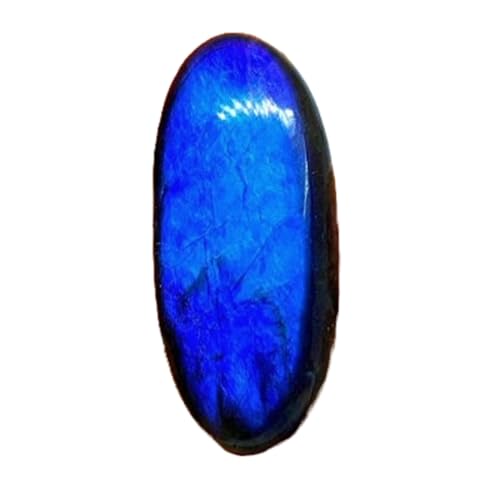 Labradorite cabochon ovale 36mm pour sublimer un pendentif personnalisé fait maison