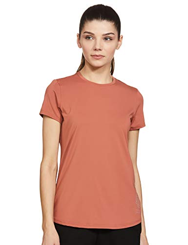 Van Heusen Women's Polyester Regular Fit Proactive Anti Bacterial T-Shirt - Round Neck, Moisture Wicking, Short Sleeve product image 8