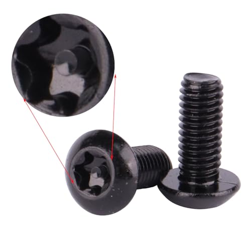 Image of 12PCS Stainless Steel M5 x 12mm Holder Torx Head Bolt Screw for Bicycle Water Bottle Cage (M5x12mm)
