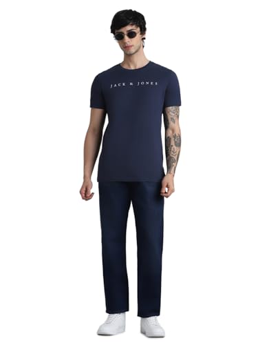 Image of Jack & Jones Men's Relaxed Fit Jeans | Low Rise | Jeans for Men