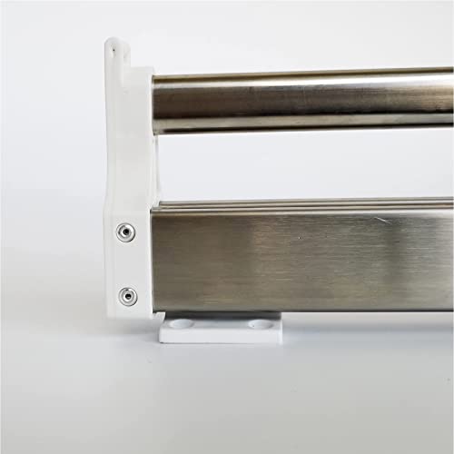 Barre de penderie extensible 25 kg pour un aménagement de placard durable