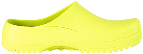 Image of Birkenstock Women's Super-Birki Clogs, Yellow Neon Yellow, 5.5 us