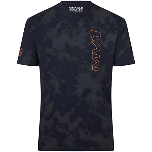 Red Bull Racing F1 Team MAX Verstappen 1 Fórmula Camiseta Oficial Fórmula 1 - Azul - S