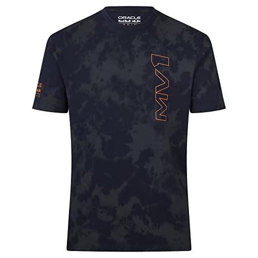 Red Bull Racing F1 Team MAX Verstappen 1 Fórmula Camiseta Oficial Fórmula 1 - Azul - S
