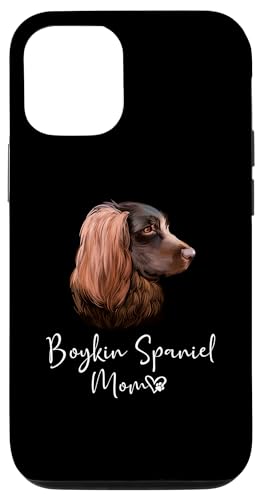 Carcasa para iPhone 15 Pro Boykin Spaniel MOM Mamá Madre De Boykin Spaniel