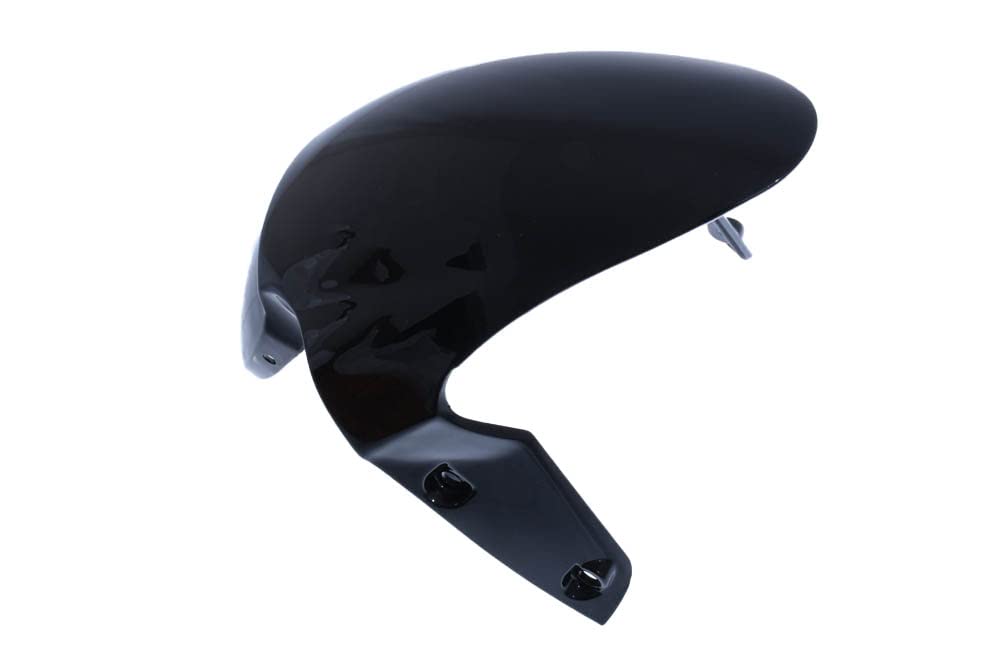 avdb-moto Guardabarros Delantero Compatible con TRIUMPH STREET TRIPLE 675 2007-2010, STREET TRIPLE 675 2011-2012, STREET TRIPLE 675 R 2011-2012 (Negro Brillante)