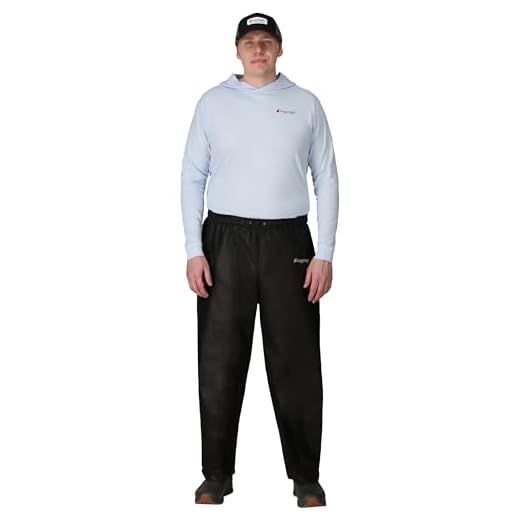 FROGG TOGGS Men's Standard Classic Pro Action Waterproof Breathable Rain Pant, Black, 3X-Large