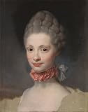 WYKUJMYTO Paisaje Lienzo Decorativo Lienzo Imagen Carteles Impresión Retrato de María Luisa de Parma como de Asturias por Anton Raphael Mengs para Decoración de Paredes 60x90cm