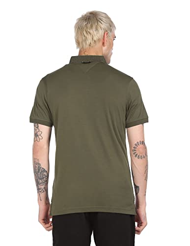 Image of Tommy Hilfiger Men Slim Fit T-Shirt Olive