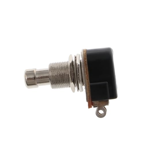 Interrupteur à pédale pour guitare électrique bouton-poussoir SPST doux