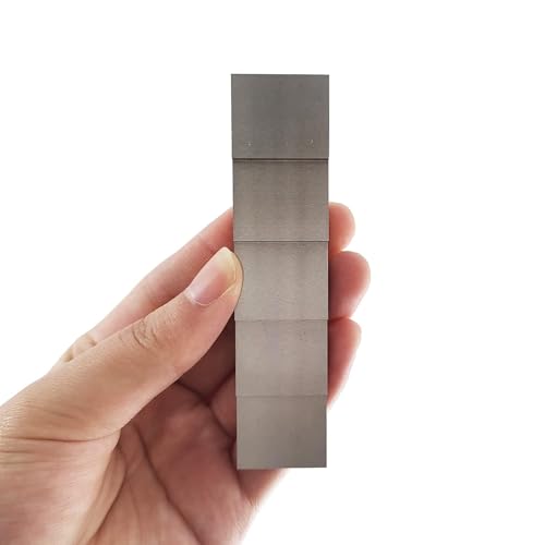 Bloque de Calibración para Medidor Ultrasónico de Espesor con Pasos 0.1" a 0.5" en Acero Inoxidable 304 miniatura 6